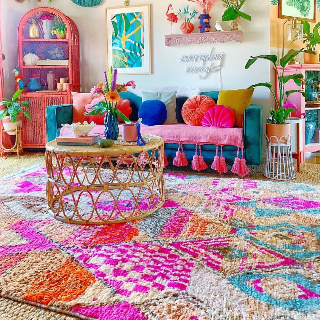 Loft styled with an Ettilux handwoven rug in Berlin, DE